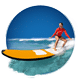 Surfing in Puerto Rico icon